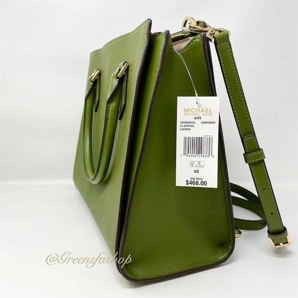 New Michael Kors Purse Hope Large Satchel - Picture 9 of 10